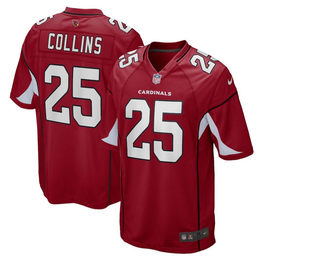 Men Arizona Cardinals #25 Zaven Collins Nike Cardinal Game NFL Jersey->arizona cardinals->NFL Jersey